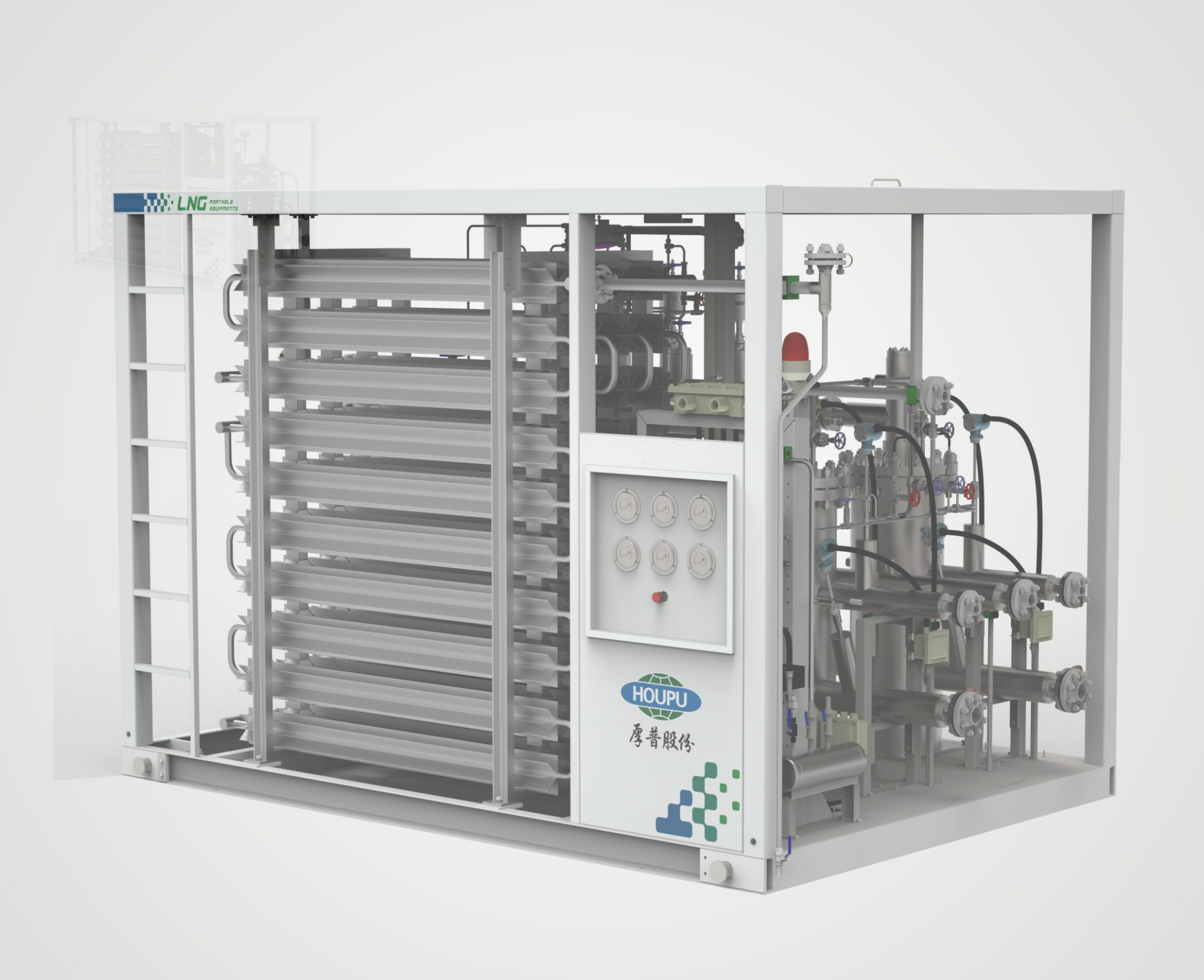 SKID-MOUNTED LNG REFUElING STATION