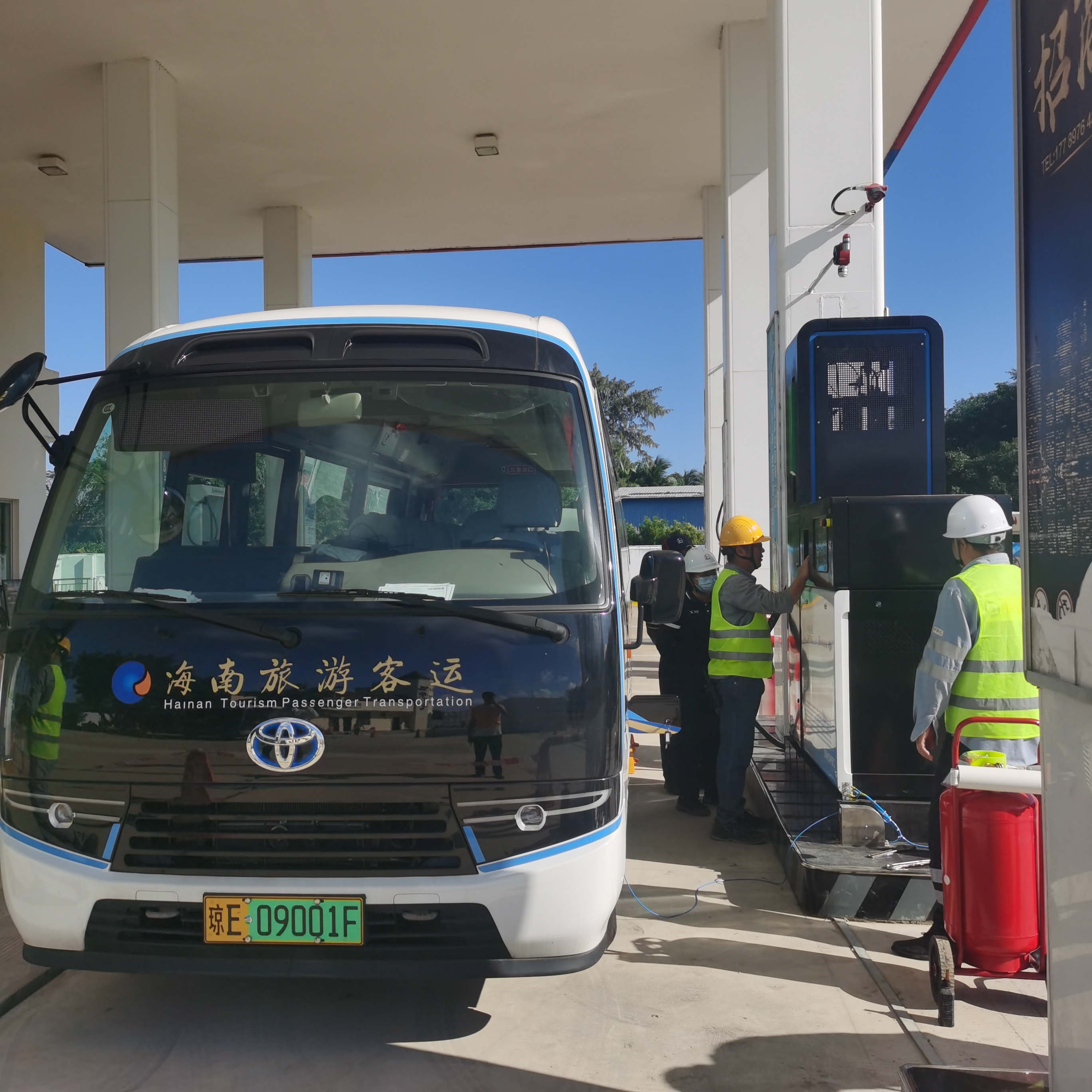 海南省首座70MPa加氢站