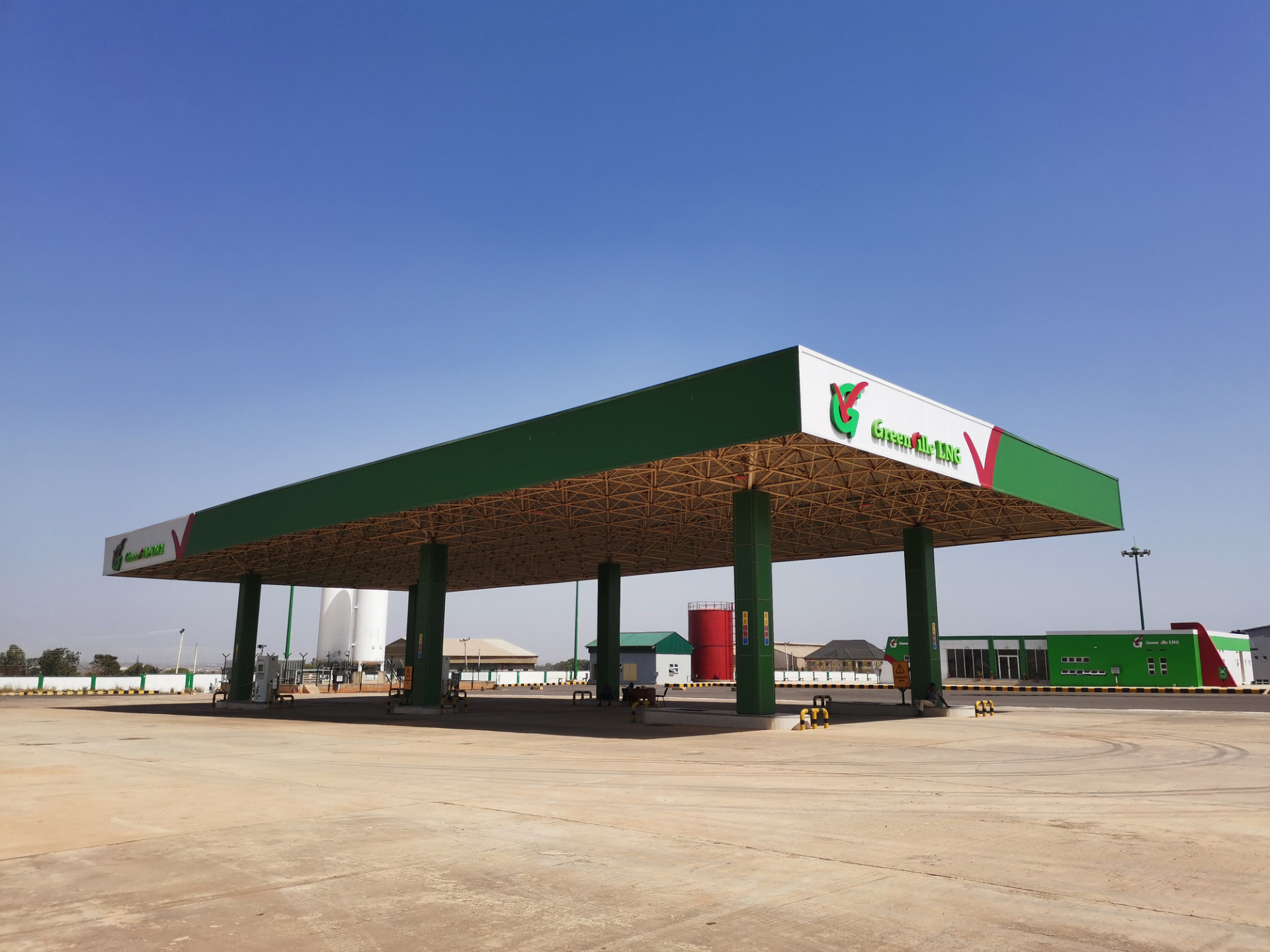 尼日利亚首座LNG加气站