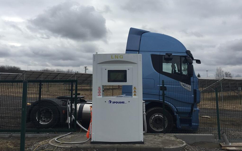 LNG Refueling Station in Czech